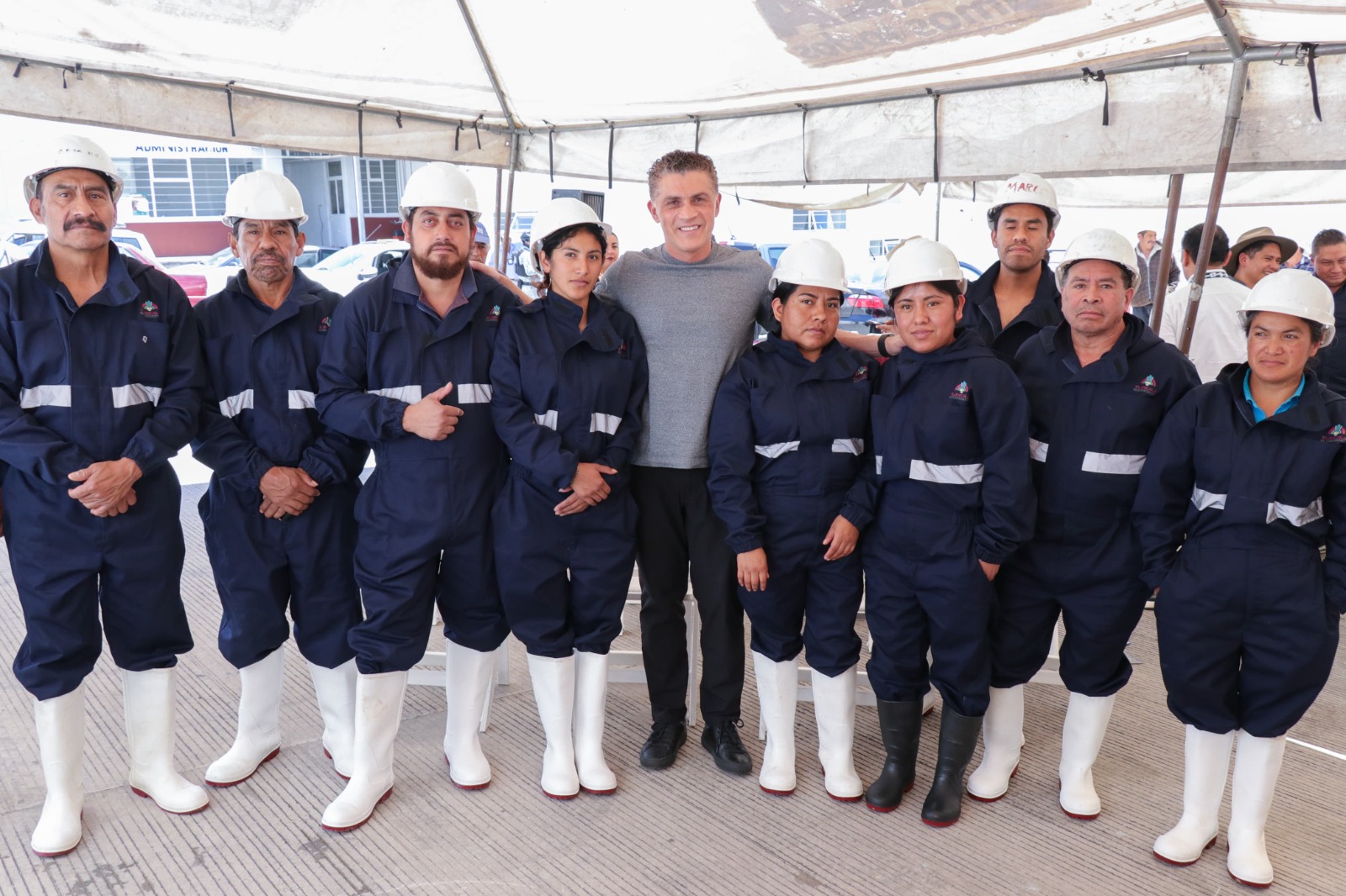 Supervisa Alfonso Sánchez rehabilitación y equipamiento del Rastro Municipal de Tlaxcala